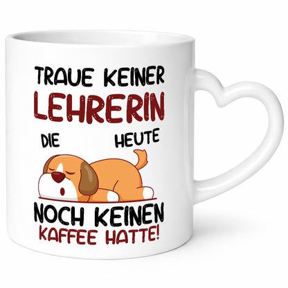 Traue keiner Lehrerin | Schule Beruf Schüler Humor Arbeit Kollegen Büro