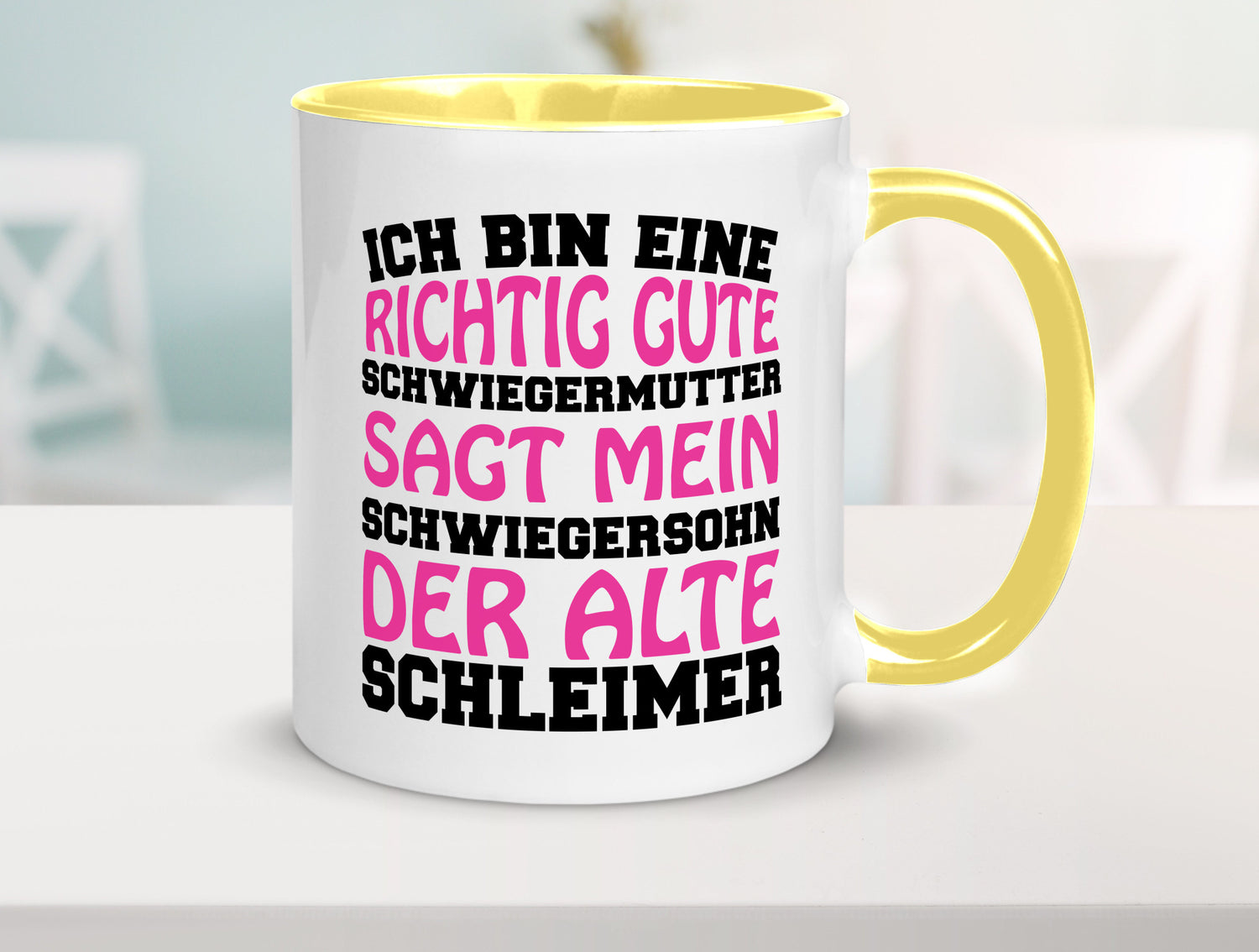 Gute Schwiegermutter lustig Familie Geschenkidee Geschenk Tasse