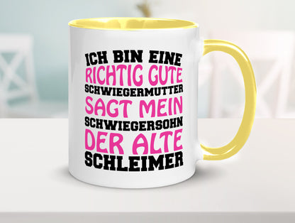 Gute Schwiegermutter lustig Familie Geschenkidee Geschenk Tasse