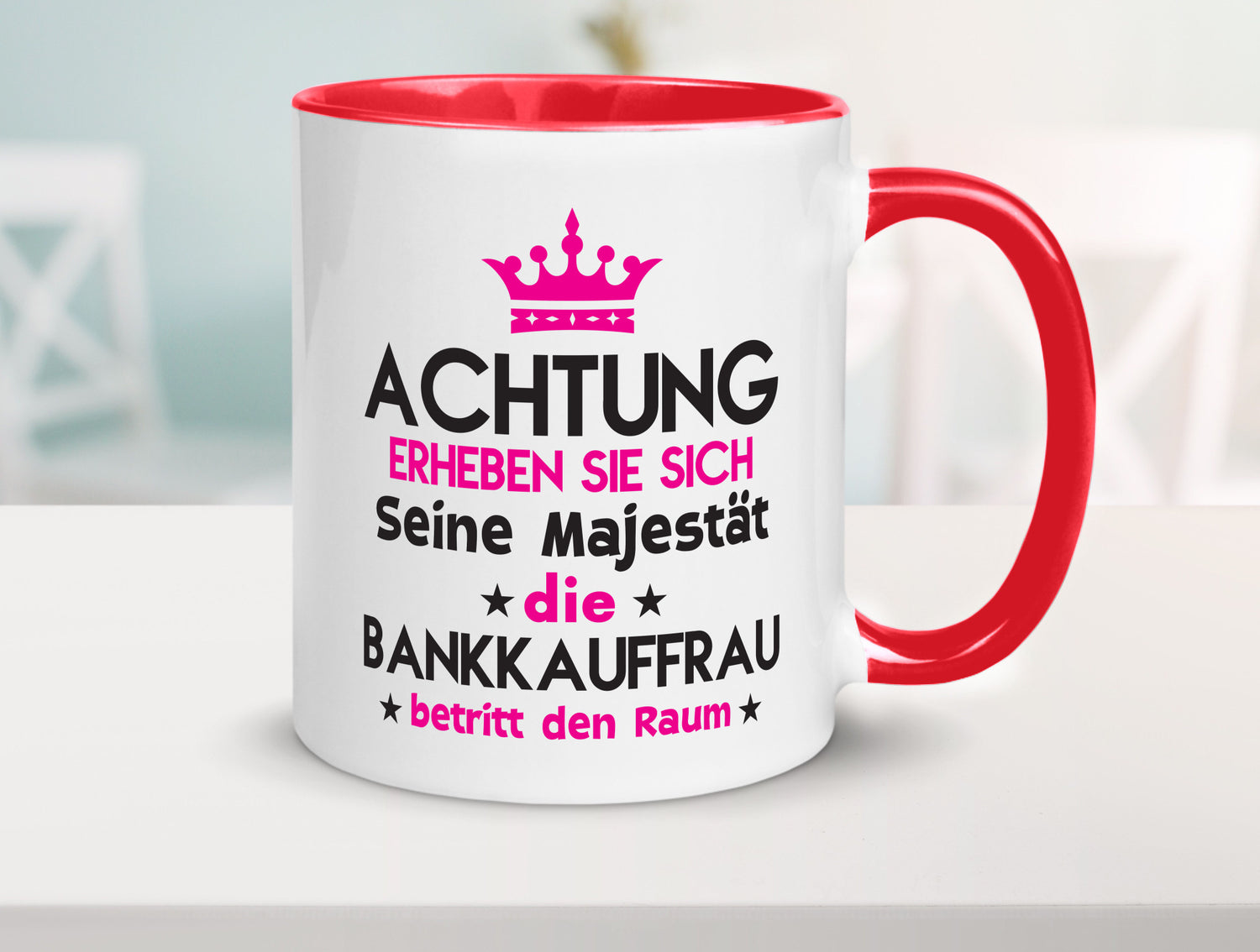 Seine Majestät Bankkauffrau | Kauffrau Bank Kaufleute Geschenk Humor