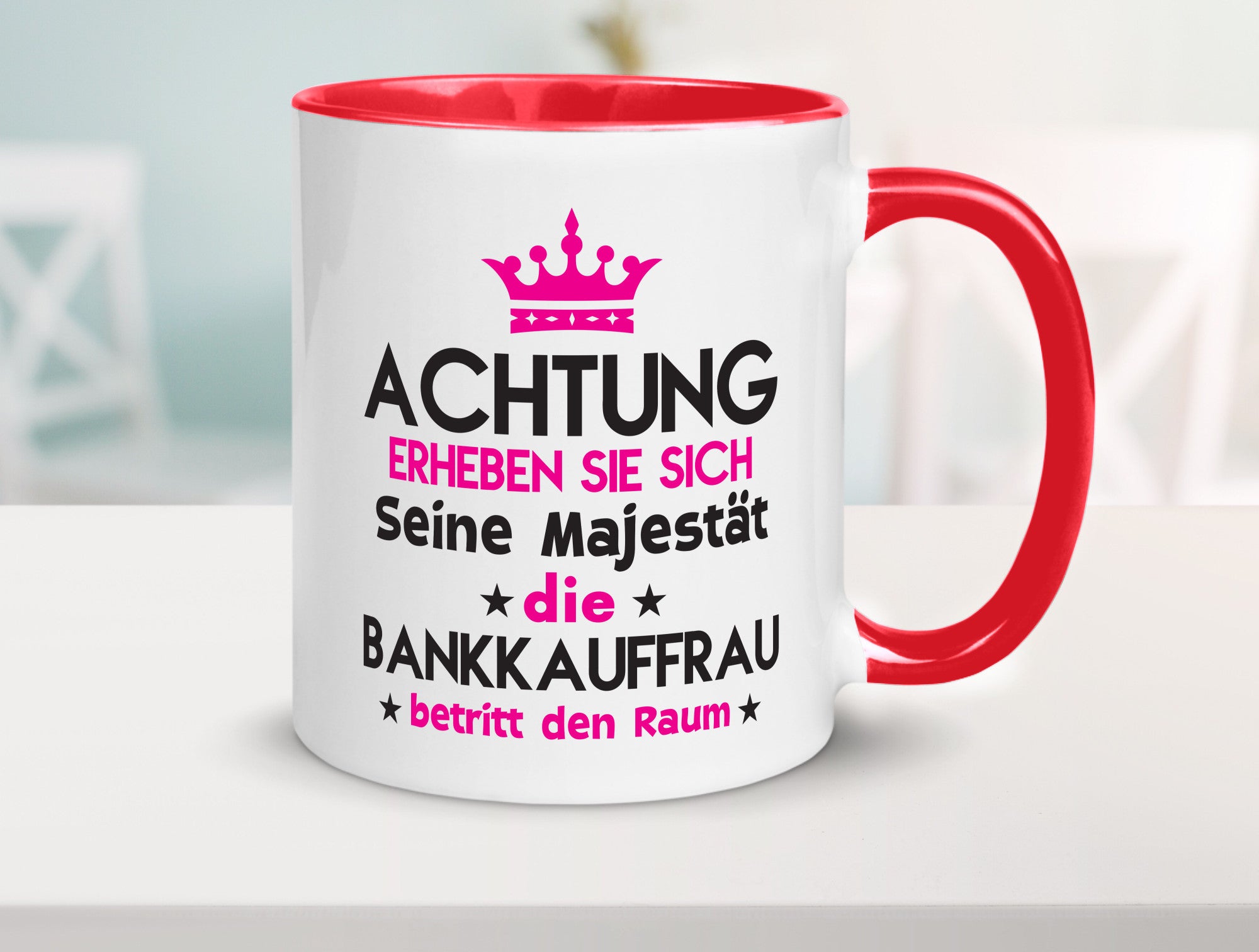 Seine Majestät Bankkauffrau | Kauffrau Bank Kaufleute Geschenk Humor
