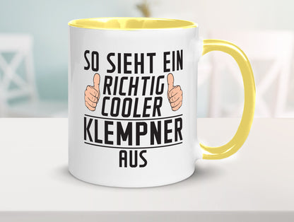 Richtig Cooler Klempner | Beruf klempnern Humor Arbeit Kollegen Büro