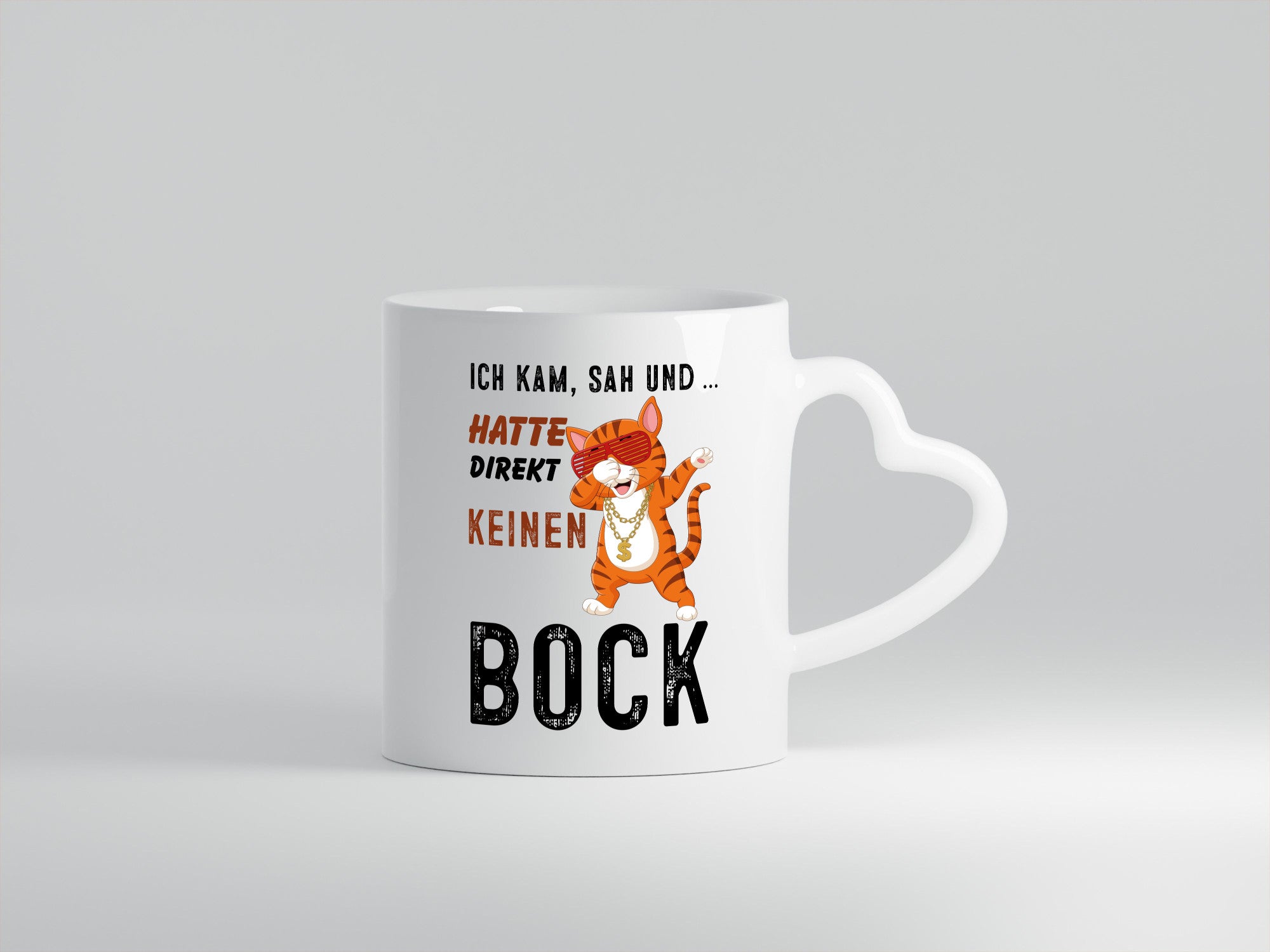 Ich habe keinen Bock lustiger Spruch Geschenk Humor Geschenkidee Tasse