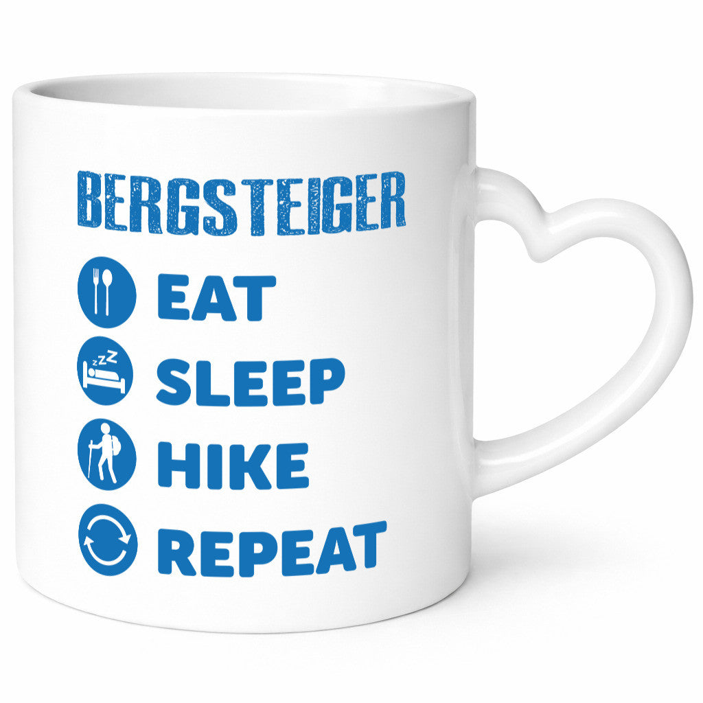 Bergsteiger Tasse | Wandern Spruch Hiking Berge lustig Humor Geschenkidee
