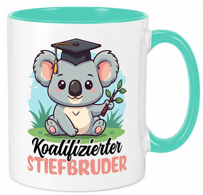 Koalifizierter | Stiefbruder Stiefmutter Stiefvater lustiger Spruch Geschenk