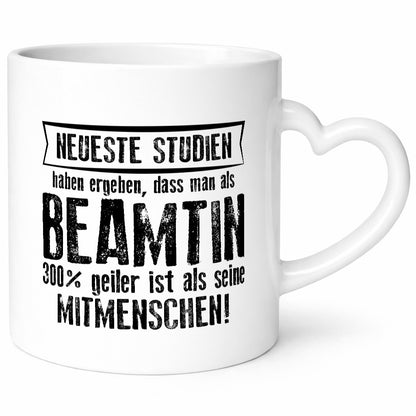 Neuste Studien: Beamtin | Verbeamtung öffentlicher Dienst Geschenk Humor