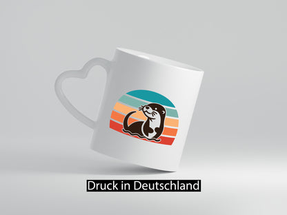See Otter | Sunset Retro Vintage Natur lustiger Spruch Geschenk Humor