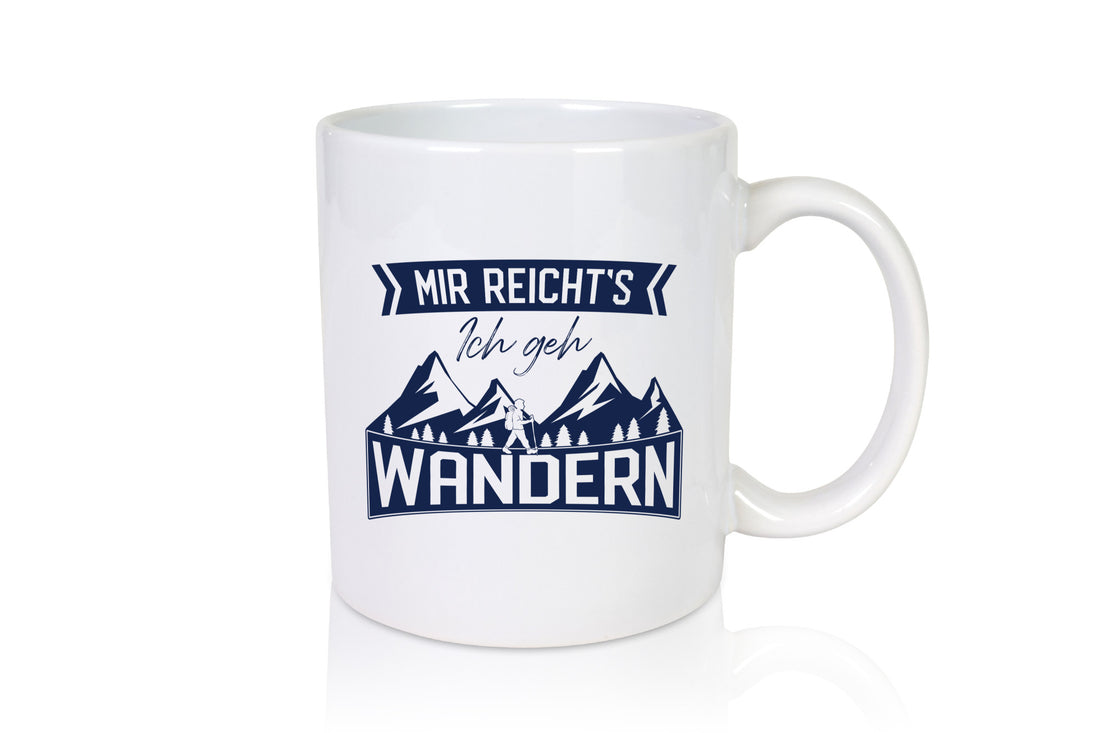 Ich geh wandern | Wanderer Berge Bäume Geschenkidee Humor Tasse