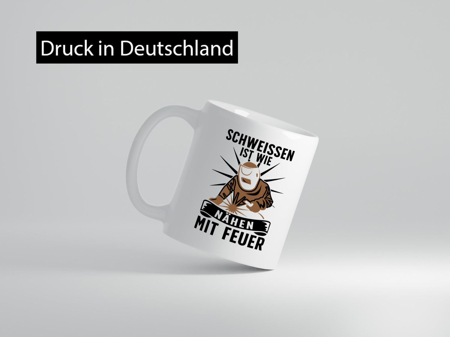 Schweissen, nähen mit Feuer | Schweisser lustig Humor Geschenkidee Geschenk