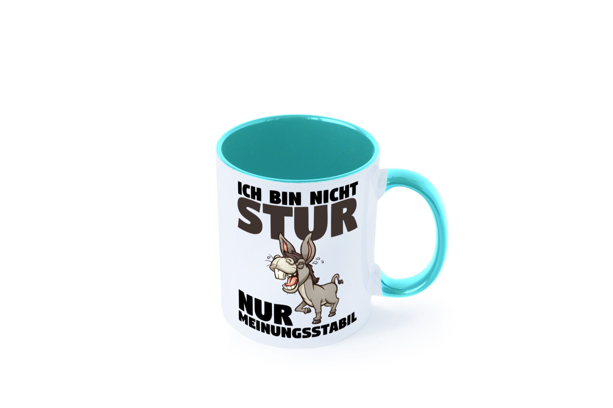 Sturer Esel | Sturkopf Tasse Dickkopf Spruch Humor lustiger Geschenk