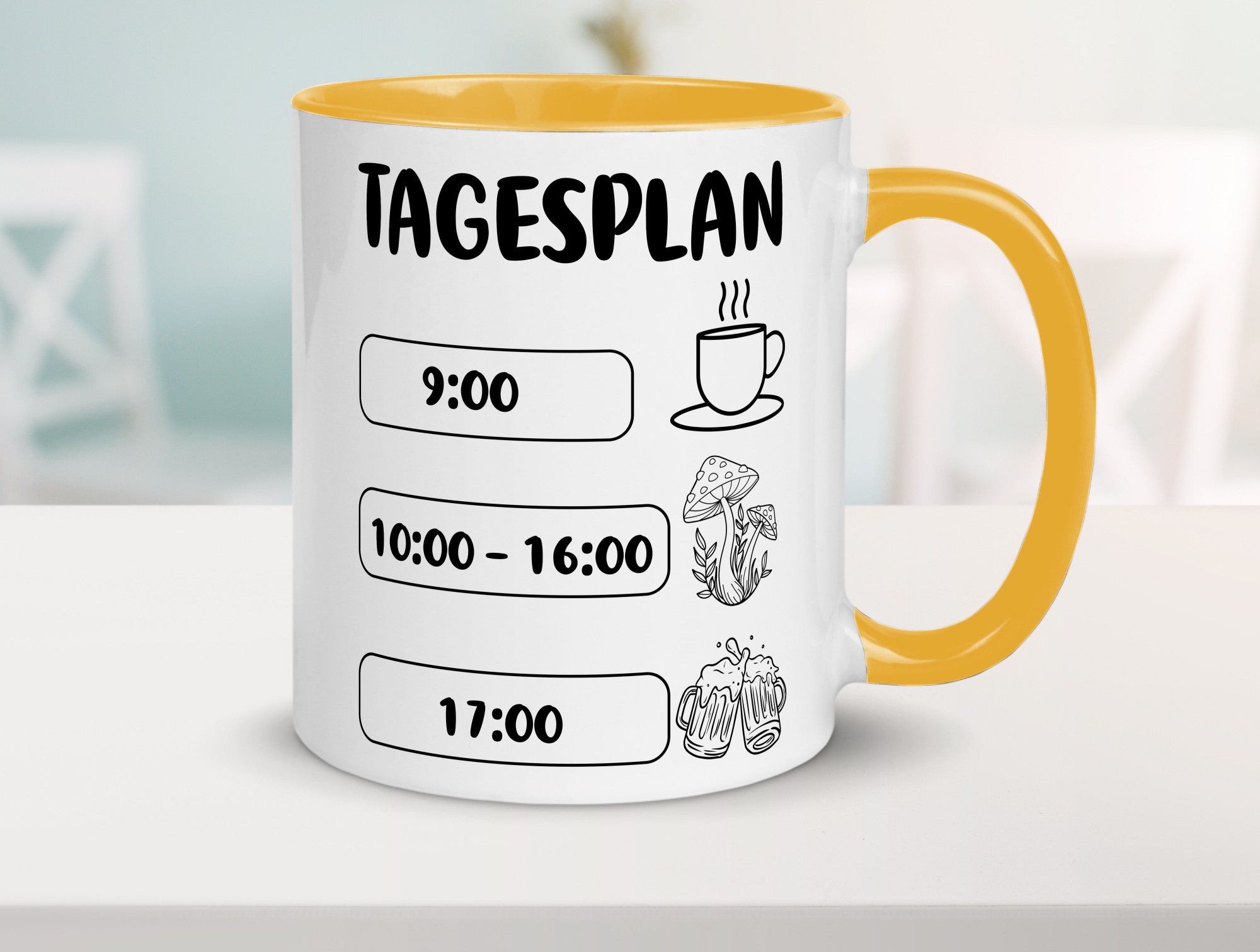 Tagesplan Pilzsammler | Pilze Wald v2 Geschenk Humor Geschenkidee lustiger