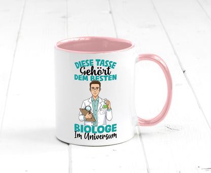 Im Universum: Biologe | Biologie Naturforscher Humor Geschenkidee Tasse