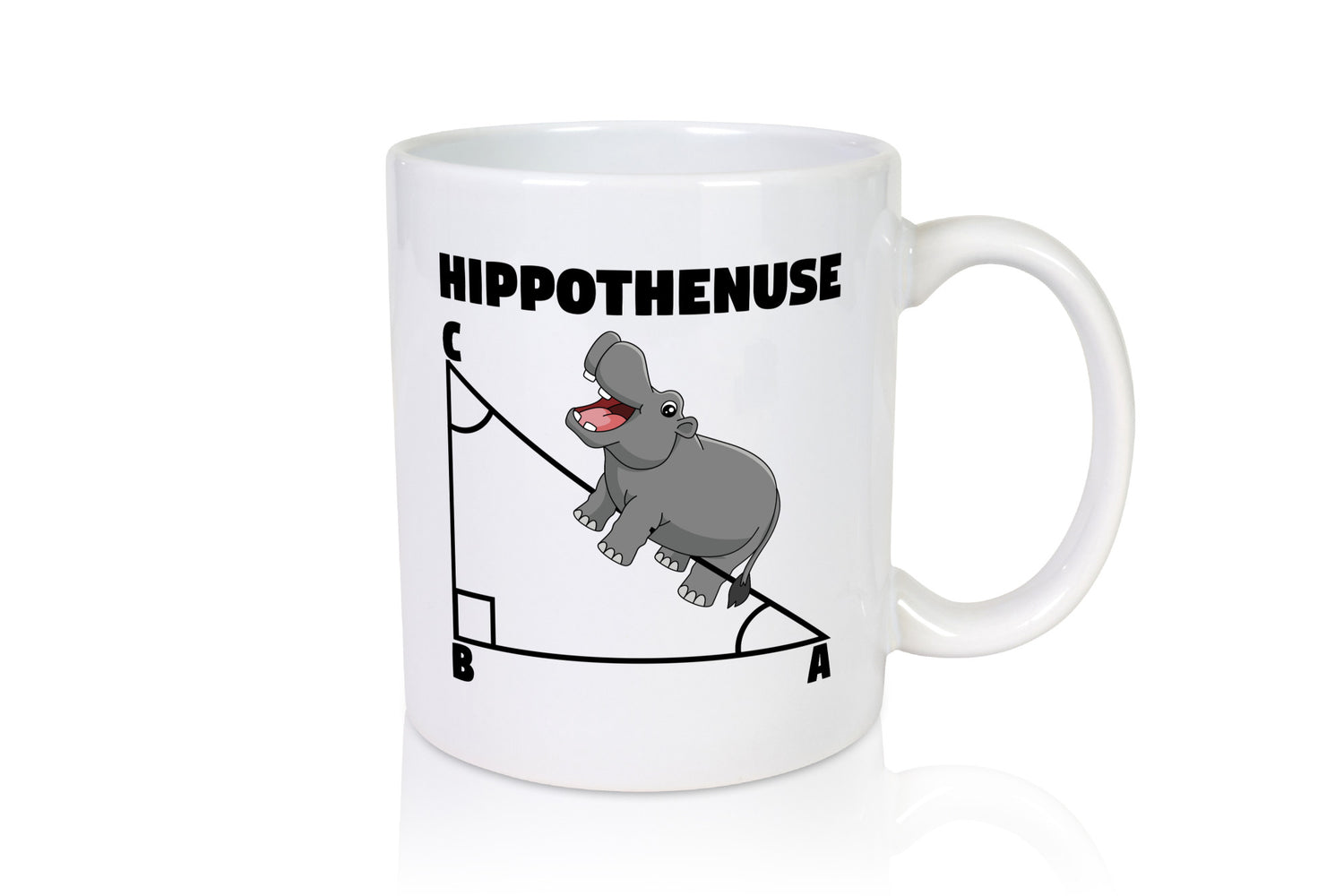 Hippotenuse | Mathematik Tasse lustiges Hippo Mathe lustiger Spruch Geschenk