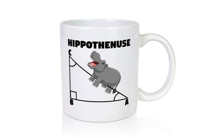 Hippotenuse | Mathematik Tasse lustiges Hippo Mathe lustiger Spruch Geschenk