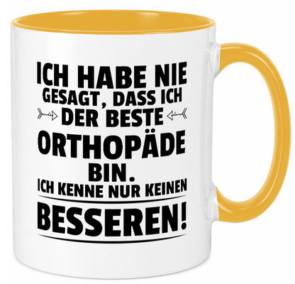 Der Beste Orthopäde | Orthopädie Humor Geschenkidee Tasse