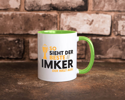Der Weltbeste Imker | Imkerei lustiger Spruch Geschenk Humor Geschenkidee Tasse