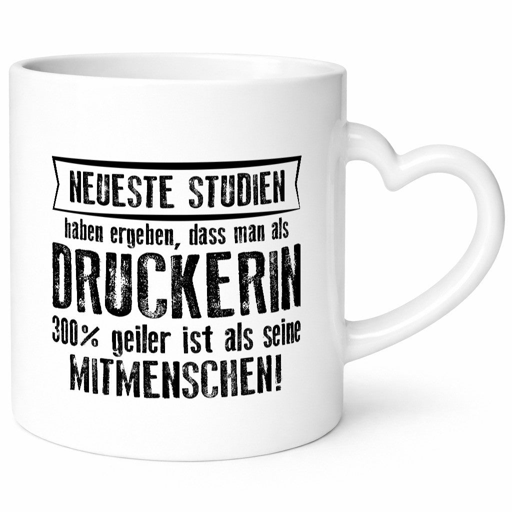 Neuste Studien: Druckerin | Druckerei Print Medien lustig Humor Geschenkidee