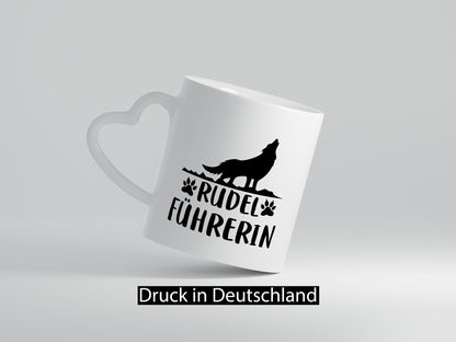 Rudelführerin | Frauen Tasse Hundebesitzerin Hund lustiger Spruch Geschenk