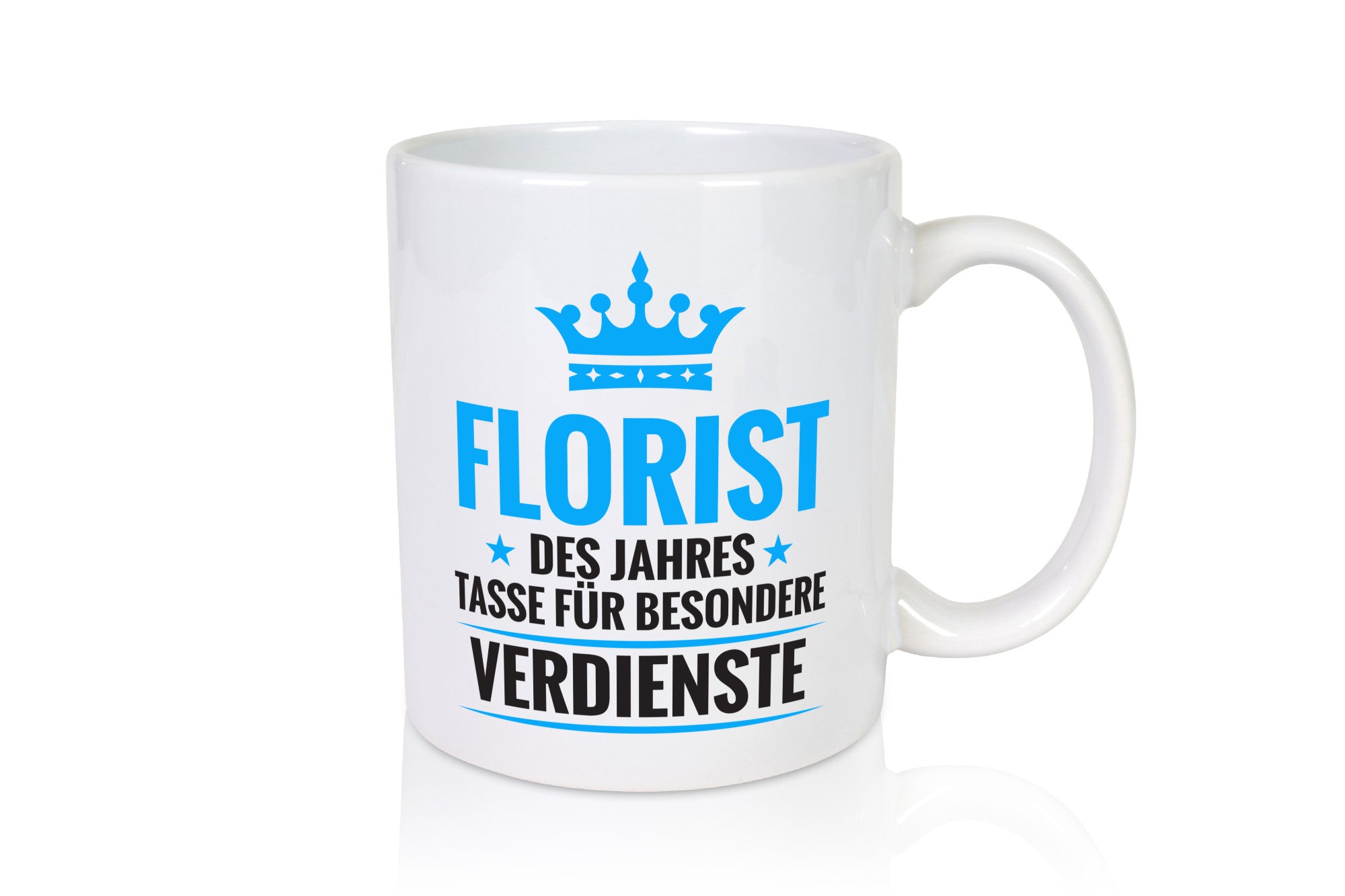 Besonderer Verdienst: Florist | Blumen Verkäufer lustig Humor Geschenkidee
