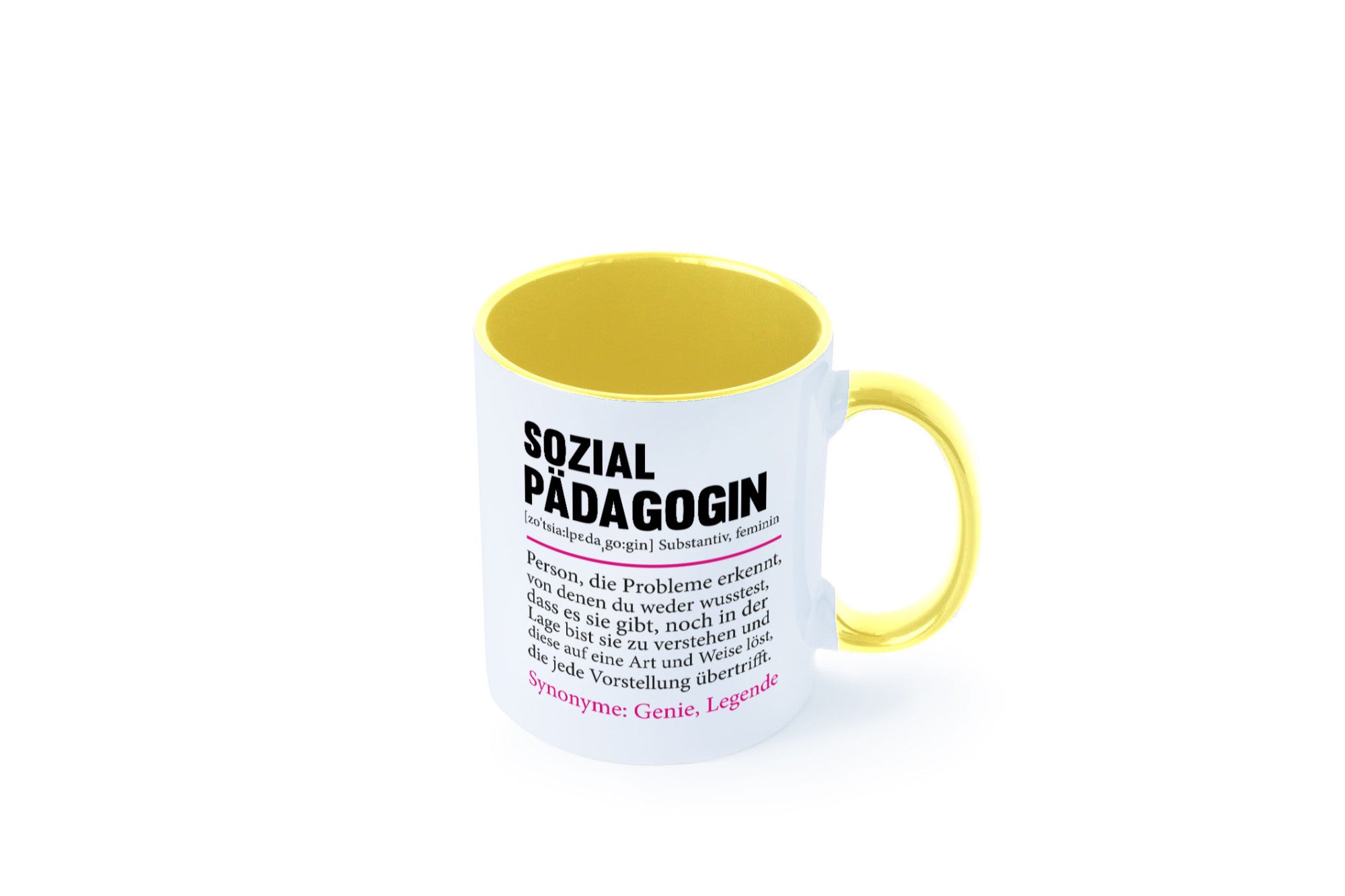 Sozialpädagogin | Spruch lustig Humor Pädagogin v2 Geschenkidee Geschenk Tasse