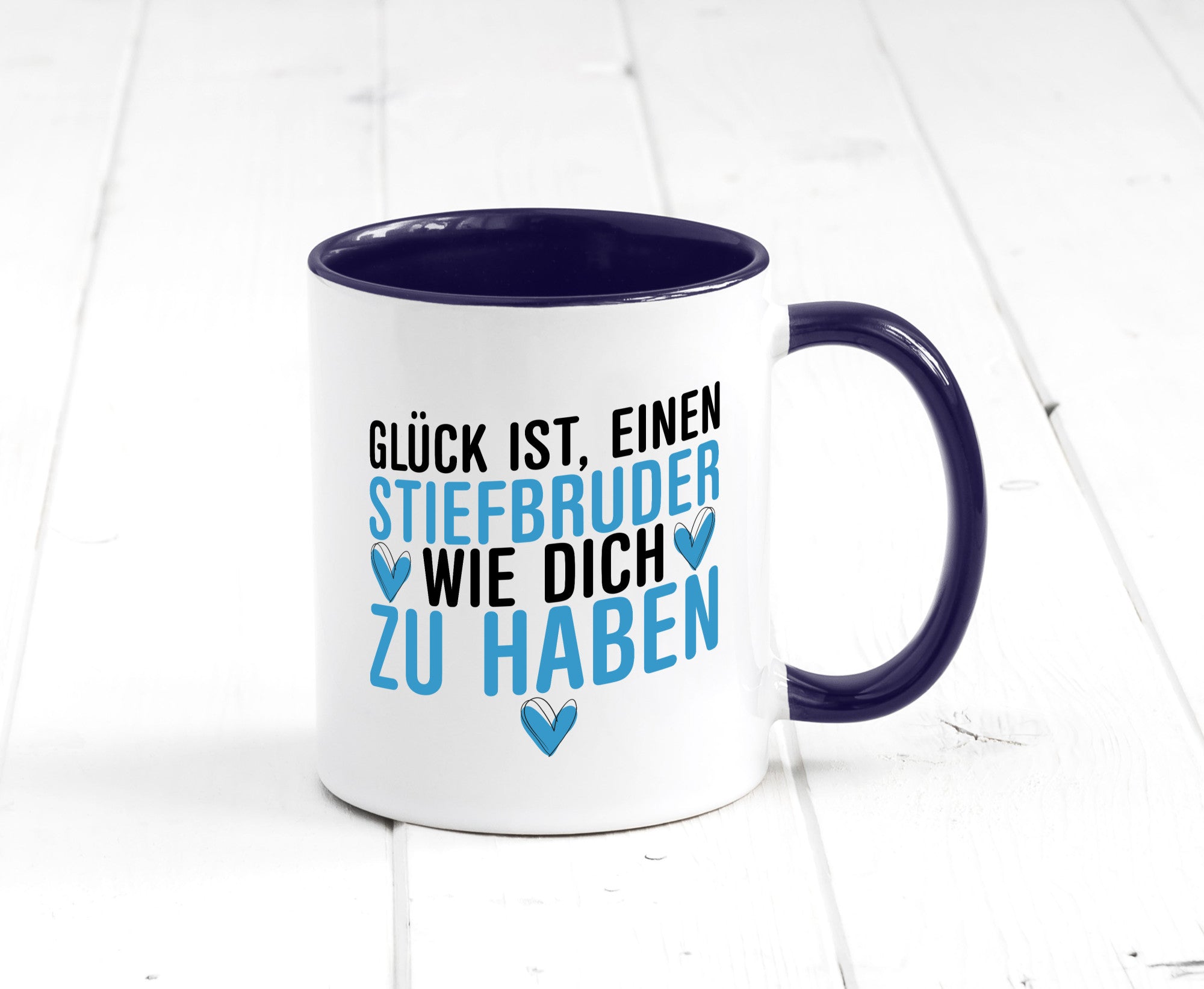 Stiefbruder wie dich | Glück lieber Bruder Geburtstag Geschenkidee Humor Tasse