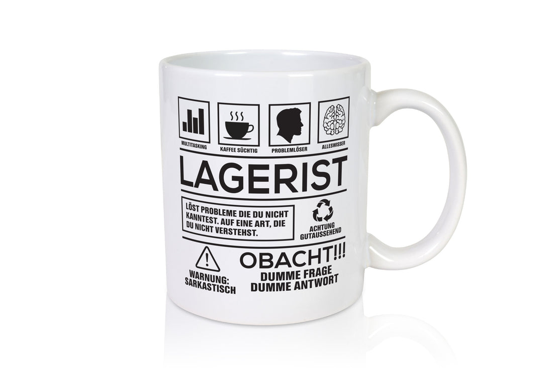 Achtung Probleme Lagerist | Lageristen Lager Arbeiter lustiger Spruch Geschenk