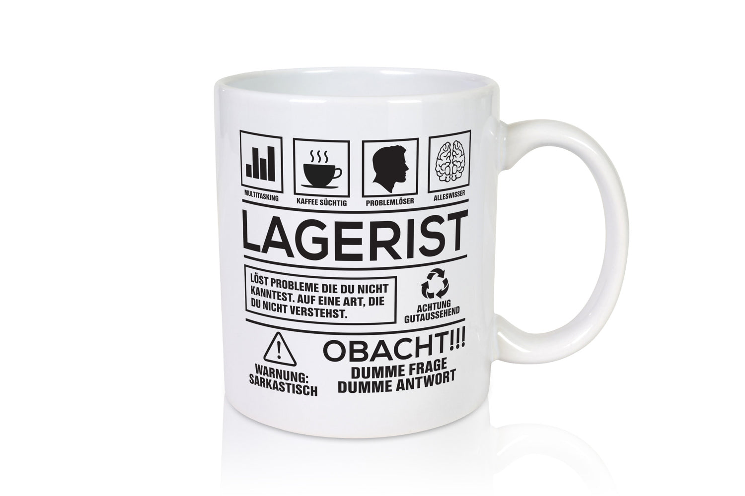 Achtung Probleme Lagerist | Lageristen Lager Arbeiter lustiger Spruch Geschenk