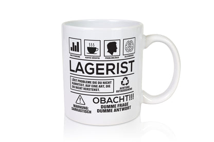 Achtung Probleme Lagerist | Lageristen Lager Arbeiter lustiger Spruch Geschenk