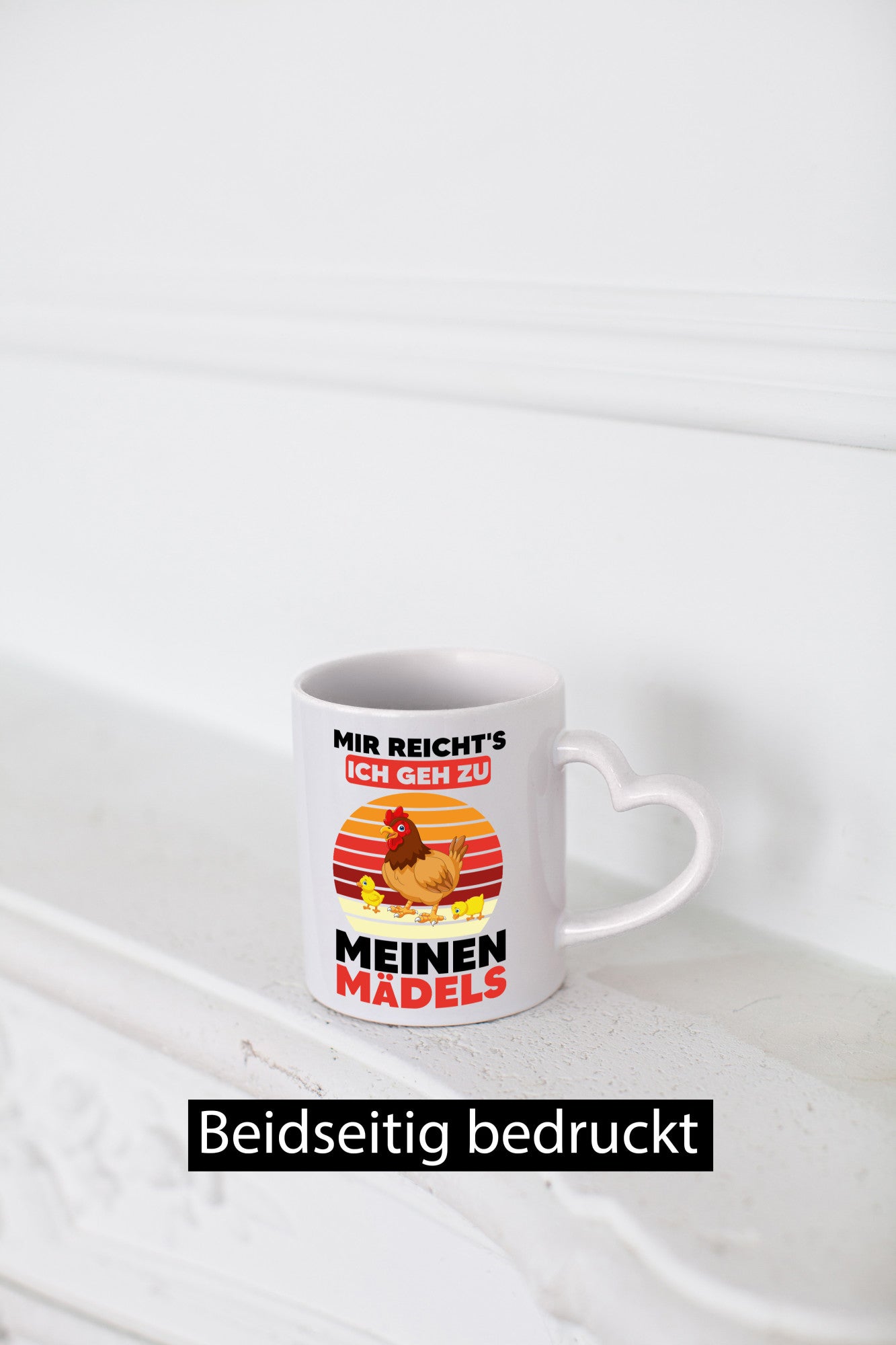 Ich geh zu meinen Mädels | Hühner Retro Vintage Landwirt Geschenk Humor