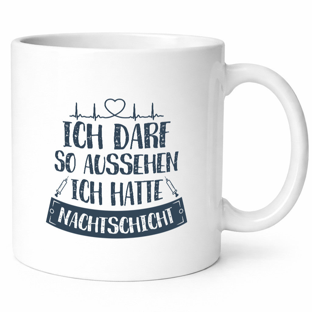 Darf so aussehen, hatte Nachtschicht | Spritzen Herzschlag lustig Humor