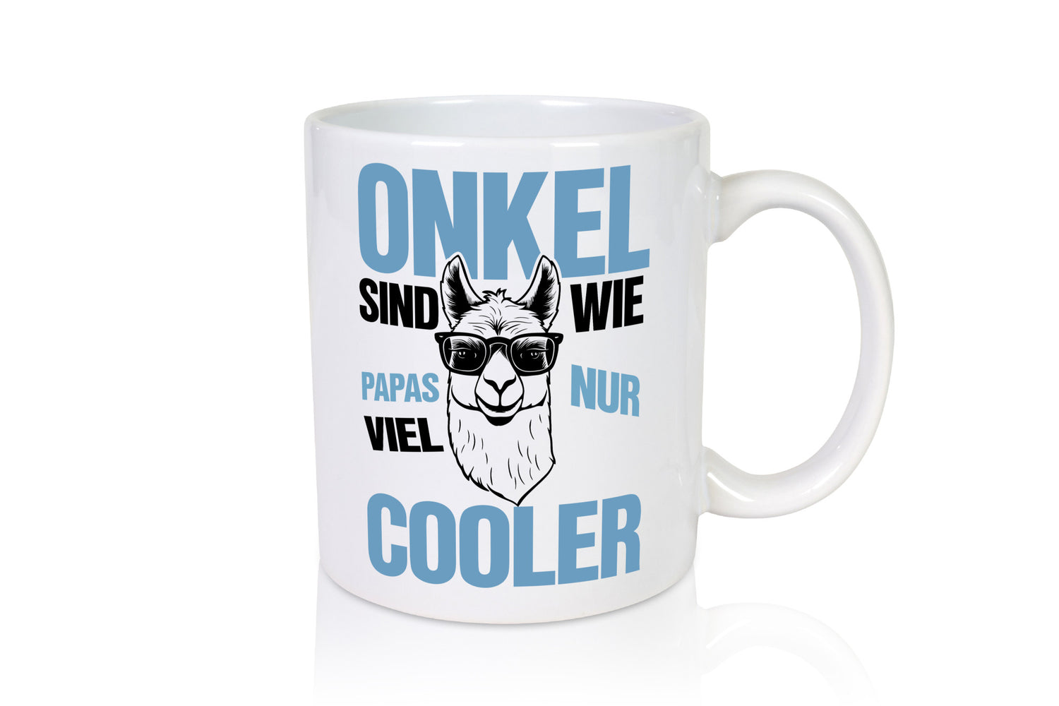 Onkel sind wie Papas | Nichte Neffe Lieblingsonkel lustig Humor Geschenkidee