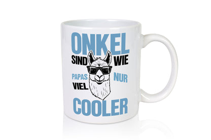 Onkel sind wie Papas | Nichte Neffe Lieblingsonkel lustig Humor Geschenkidee