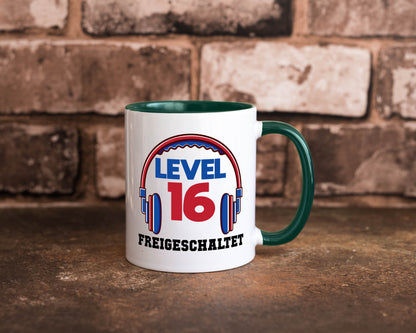 Level 16 Freigeschaltet | 16. geburtstag Gamer lustig Geschenkidee Geschenk
