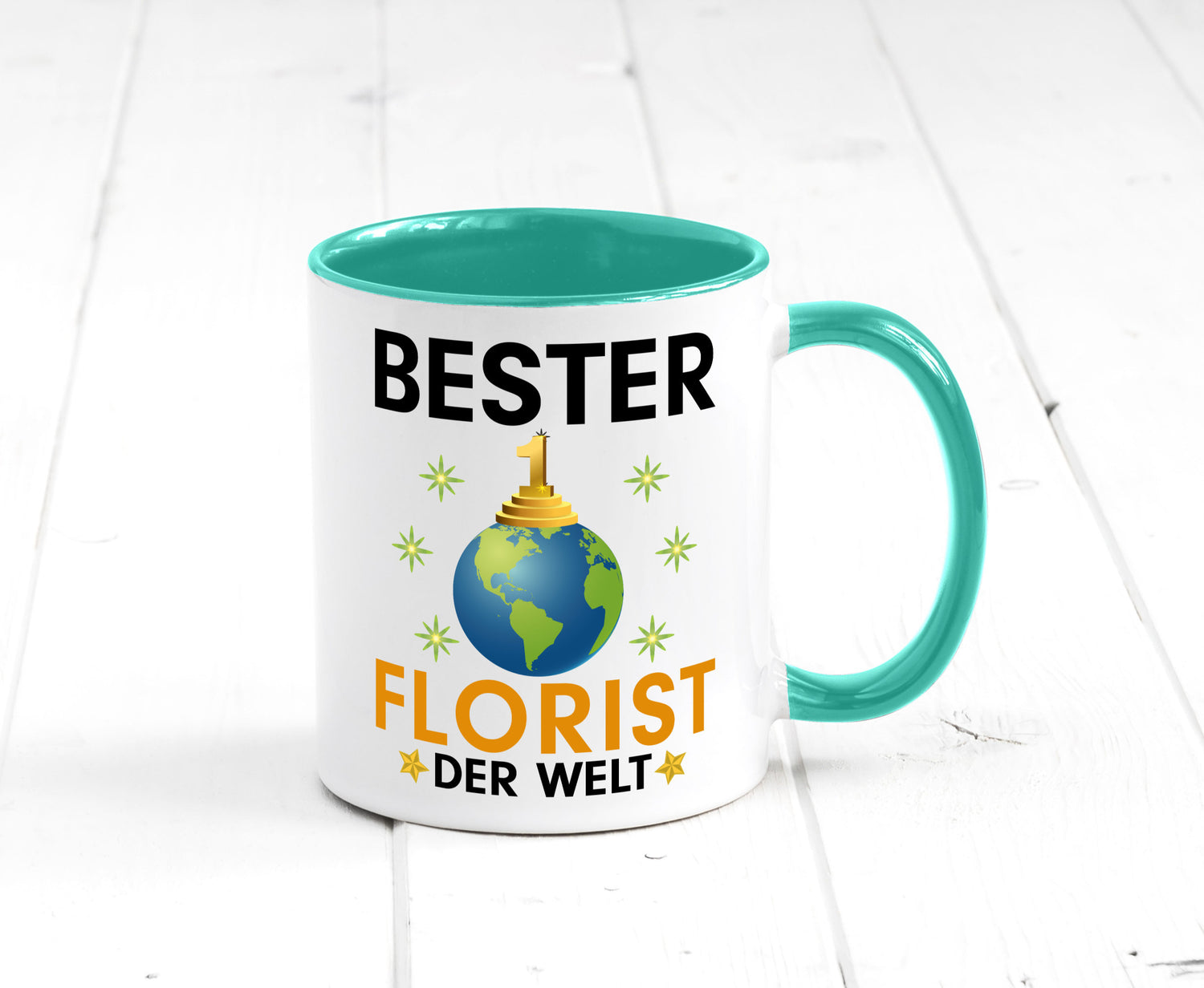Welt Bester Florist | Blumen Verkäufer Humor Geschenkidee Tasse