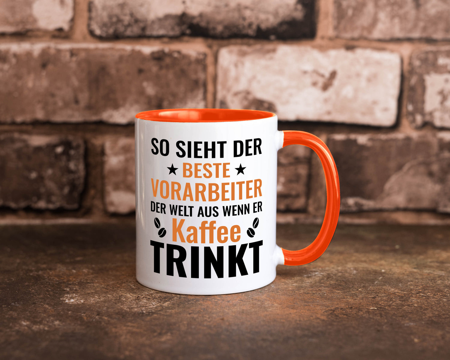 Kaffee trinkt: Vorarbeiter | Kollege Teamleiter Geschenk Arbeit Kollegen Büro