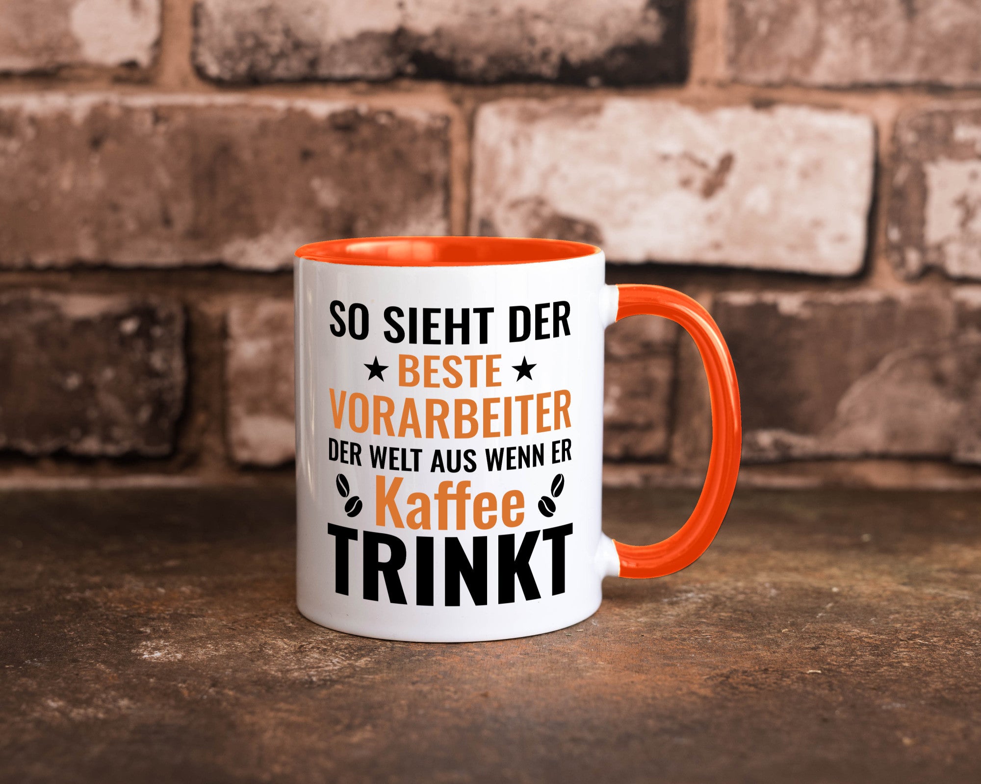 Kaffee trinkt: Vorarbeiter | Kollege Teamleiter Geschenk Arbeit Kollegen Büro