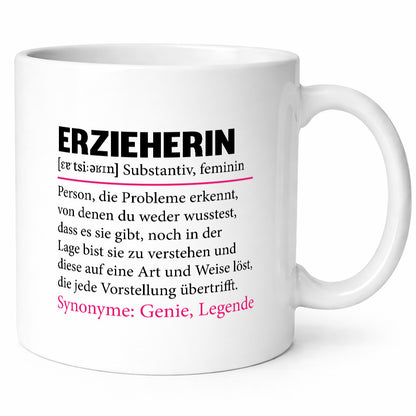 Erzieherin | Beruf Pädagogin Schule Geschenk Arbeit Kollegen Büro lustiger