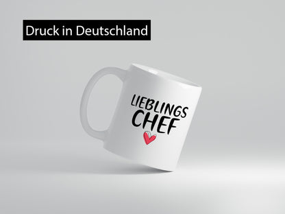 Lieblingschef | Arbeit Du bist der beste Chef Geschenk Kollegen Büro lustiger