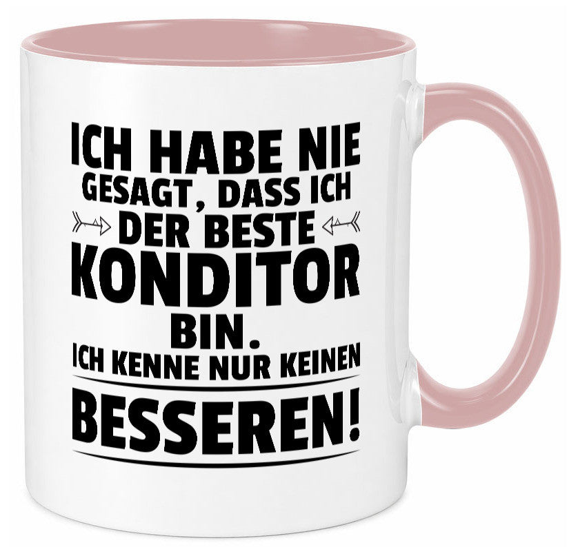Der Beste Konditor | Konditorei Geschenkidee Humor Tasse