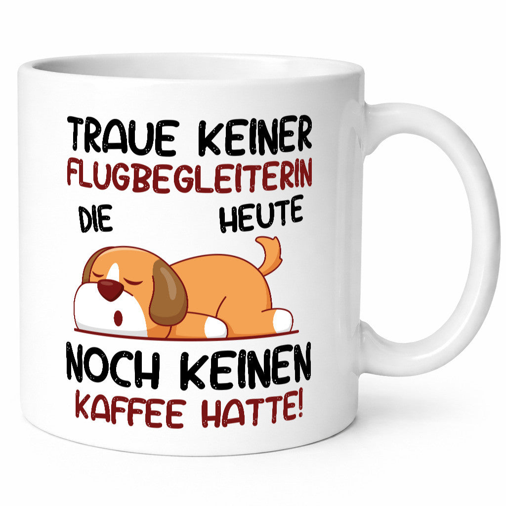 Traue keiner Flugbegleiterin | Stewardess Flughafen lustiger Spruch Geschenk