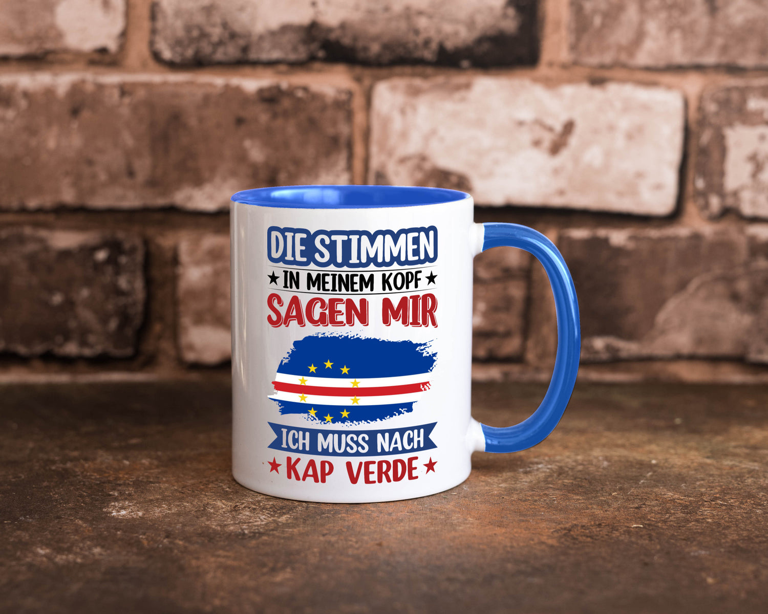 Kap Verde | Urlaub Stimmen in meinem Kopf Traumland lustig Humor Geschenkidee