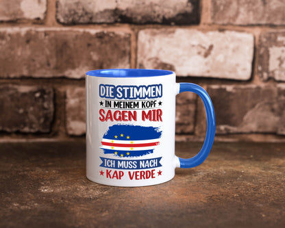 Kap Verde | Urlaub Stimmen in meinem Kopf Traumland lustig Humor Geschenkidee