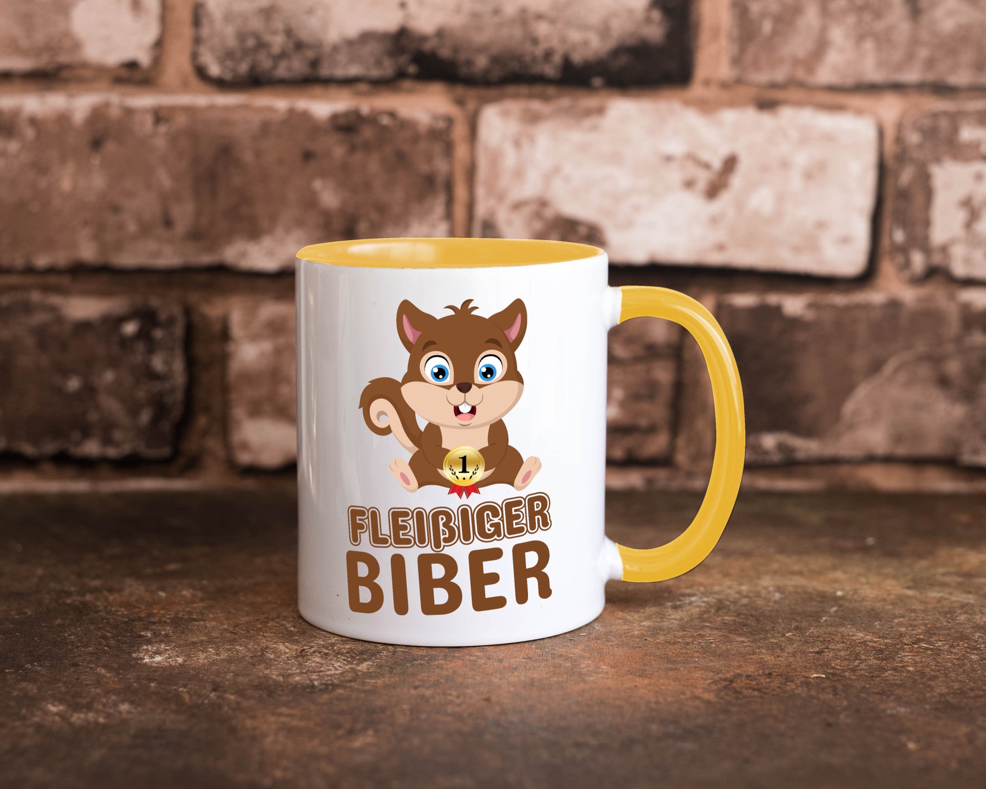 Fleißiger Biber | Motiv Tasse Kinder Geburtstag lustig Geschenkidee Geschenk