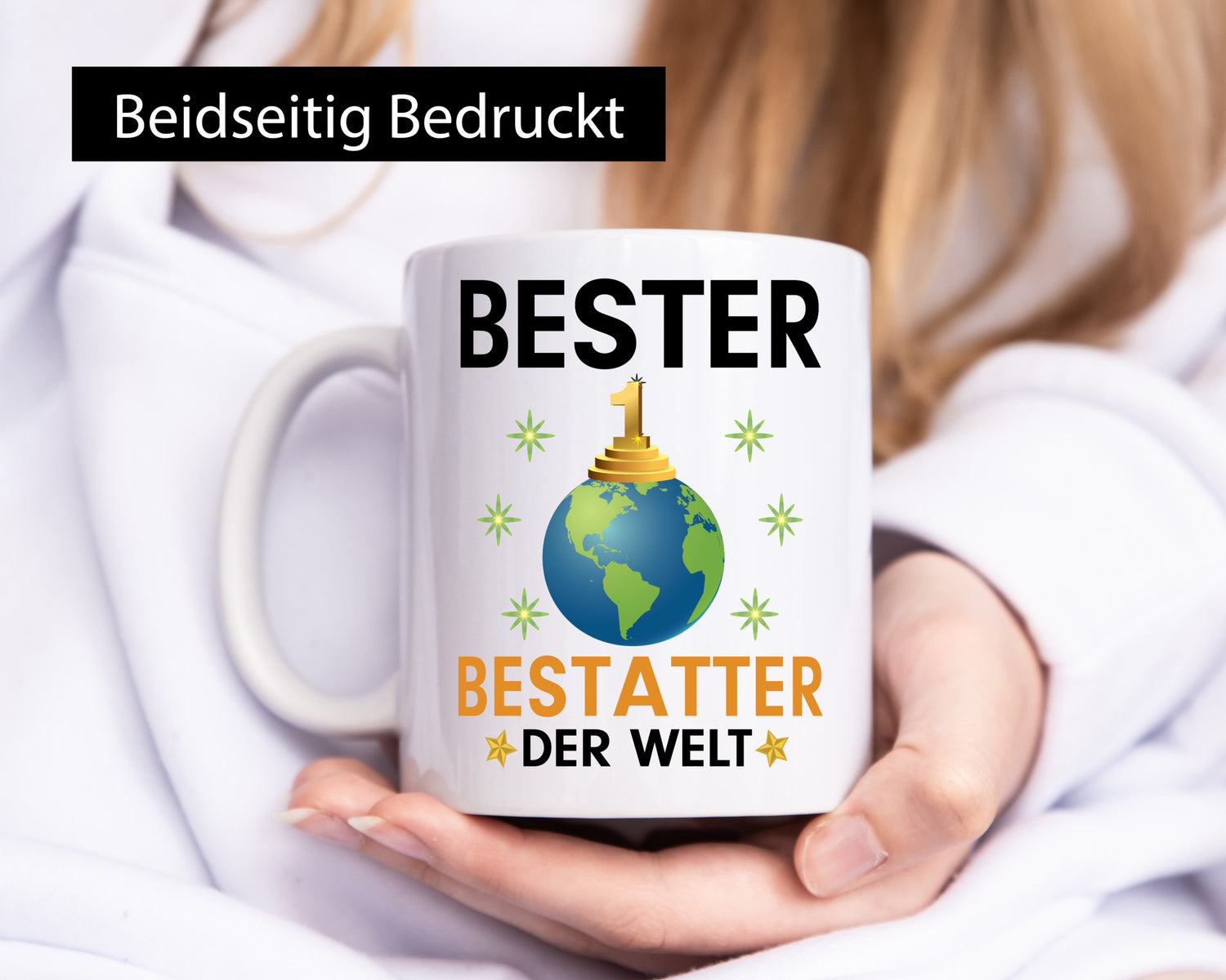 Weltbester Bestatter | Bestattung Totengräber Humor Geschenkidee Tasse