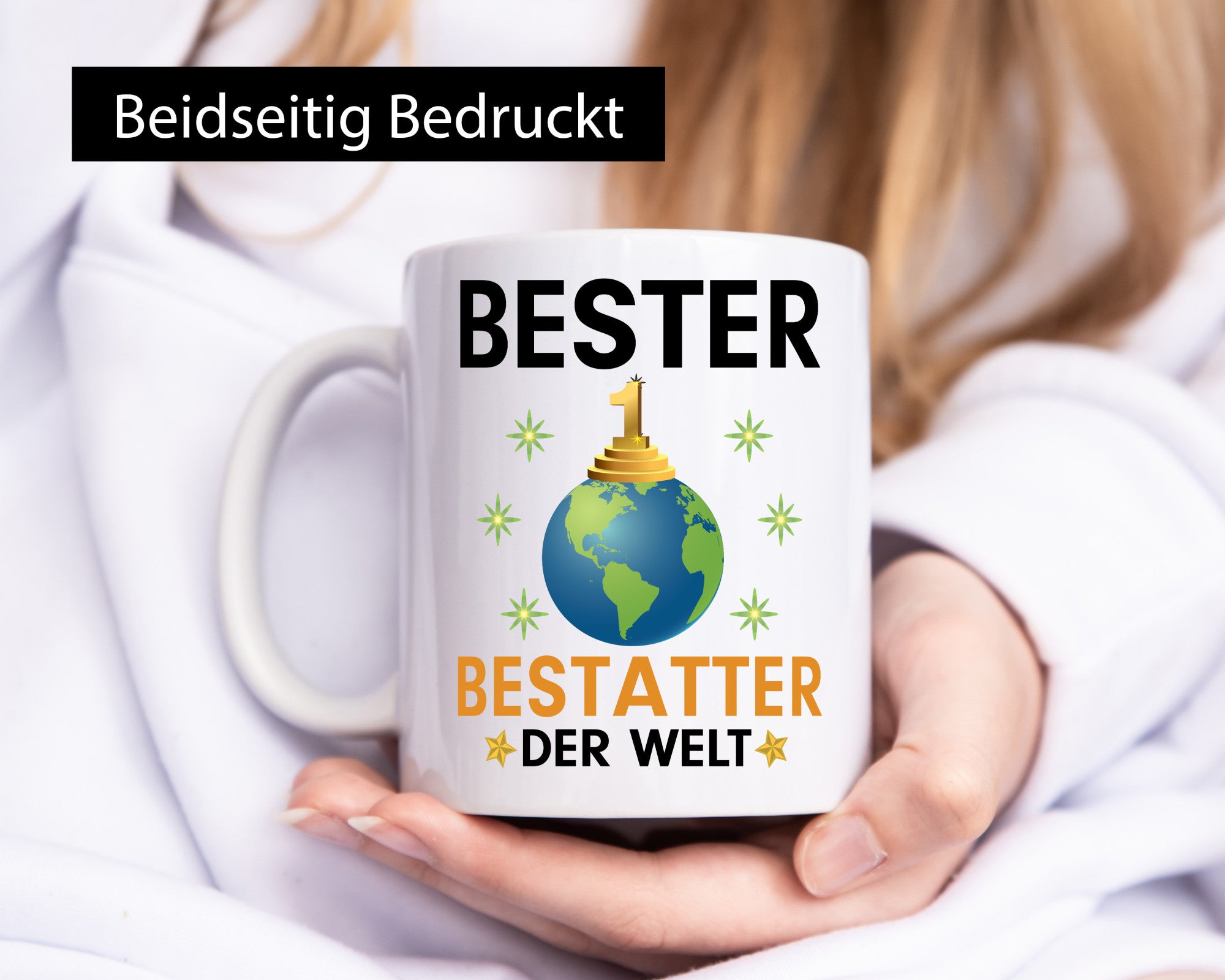 Weltbester Bestatter | Bestattung Totengräber Humor Geschenkidee Tasse