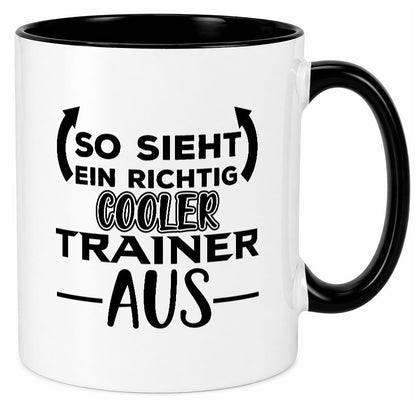 Richtig guter Trainer | Spruch Tasse Personal lustiger Geschenk Humor