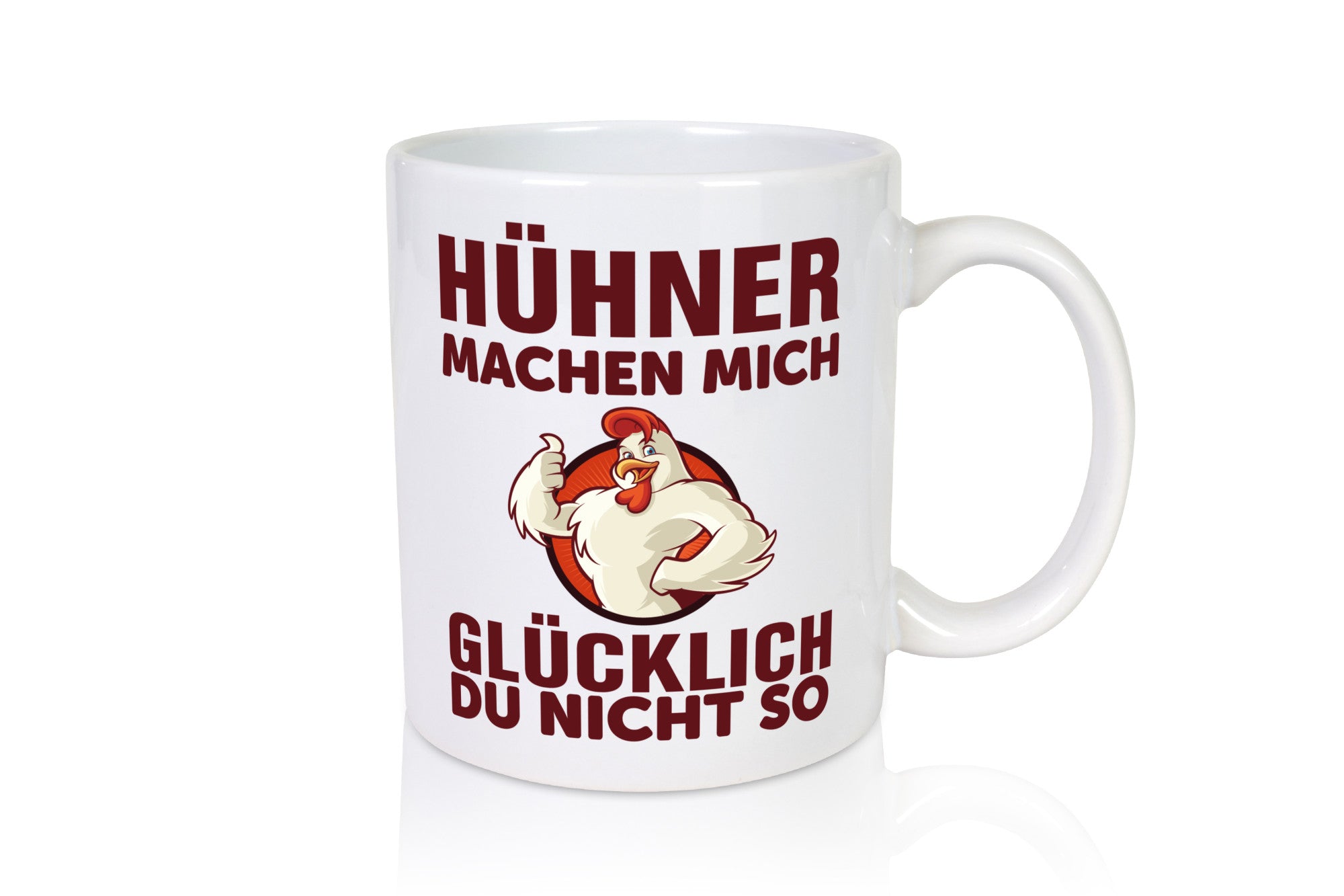 Hühner Tasse | Spruch witziges Huhn Bauer Humor Geschenkidee