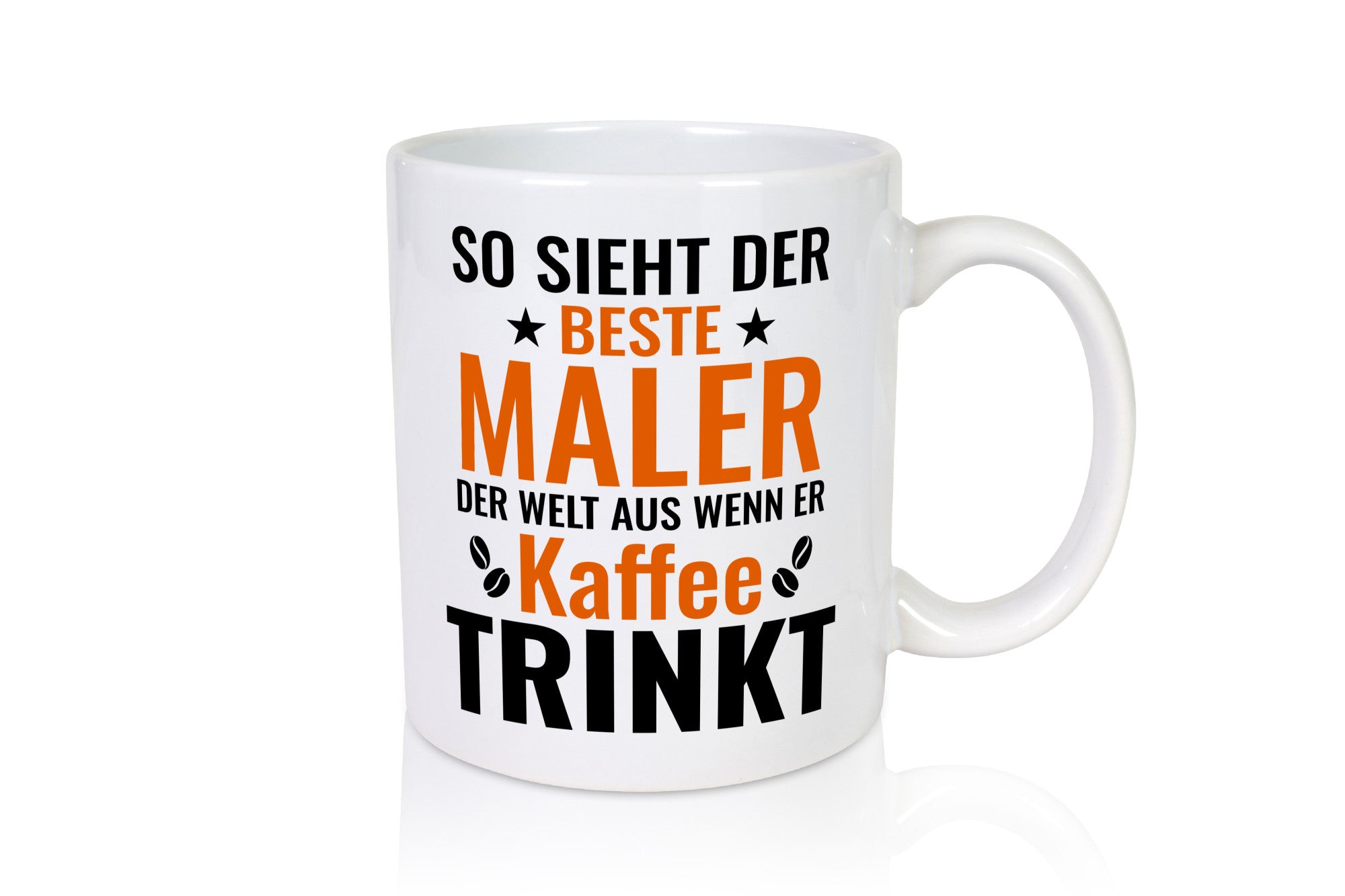 Kaffee trinkt: Maler | Malerei lustiger Spruch Geschenk Humor Geschenkidee Tasse