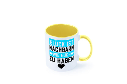 Nachbarn wie euch | Dankbarkeit Glück Nachbarschaft Geschenkidee Humor Tasse