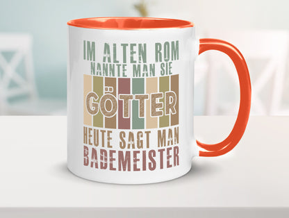 Heute sagt man: Bademeister | Rettungsschwimmer lustiger Spruch Geschenk Humor